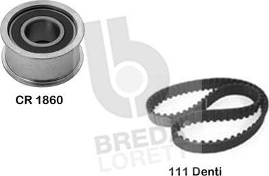 Breda Lorett KCD0148 - Комплект ремня ГРМ autodnr.net