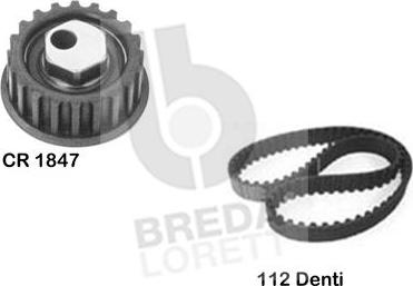 Breda Lorett KCD0186 - Комплект ремня ГРМ autodnr.net