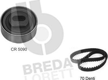 Breda Lorett KCD0214 - Комплект ремня ГРМ autodnr.net