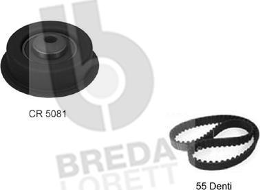 Breda Lorett KCD0218 - Комплект ремня ГРМ autodnr.net
