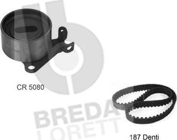 Breda Lorett KCD0255 - Комплект ременя ГРМ autocars.com.ua