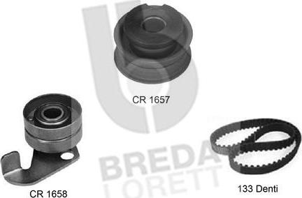 Breda Lorett KCD0271 - Комплект ременя ГРМ autocars.com.ua