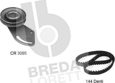 Breda Lorett KCD0277 - Комплект ременя ГРМ autocars.com.ua