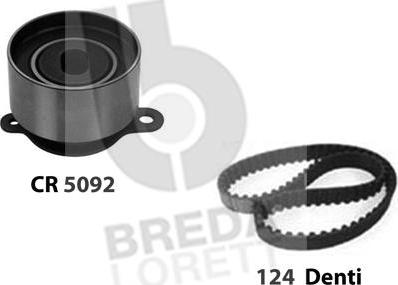 Breda Lorett KCD0283 - Комплект ременя ГРМ autocars.com.ua