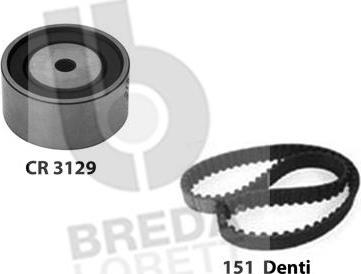 Breda Lorett KCD0314 - Комплект ременя ГРМ autocars.com.ua