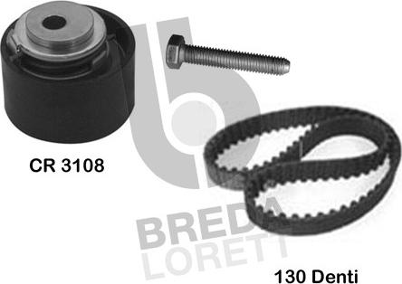 Breda Lorett KCD0650 - Комплект ременя ГРМ autocars.com.ua