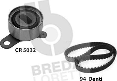 Breda Lorett KCD0655 - Комплект ремня ГРМ autodnr.net