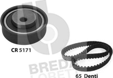Breda Lorett KCD0657 - Комплект ремня ГРМ autodnr.net