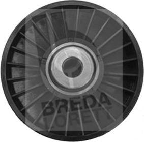 Breda Lorett POA1455 - Направляющий ролик, поликлиновый ремень autodnr.net