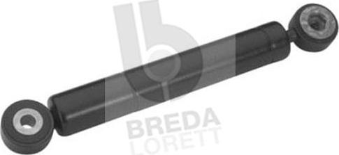 Breda Lorett TOA3073 - Амортизатор, поліклиновий ремінь autocars.com.ua