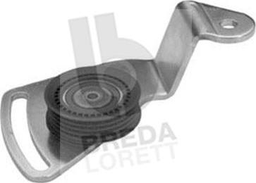 Breda Lorett TOA3215 - Натягувач ременя, клинові зуб. autocars.com.ua