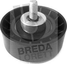 Breda Lorett TOA3543 - Направляющий ролик, поликлиновый ремень avtokuzovplus.com.ua
