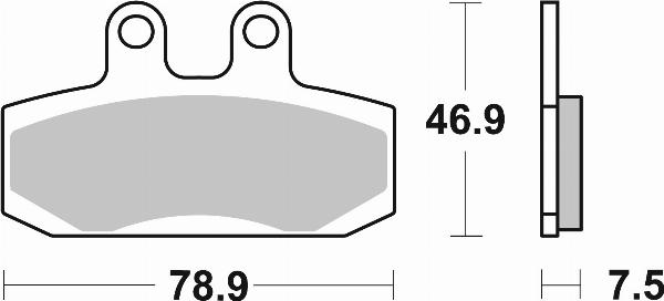 Brembo 07007 - Гальмівні колодки, дискові гальма autocars.com.ua