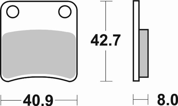 Brembo 07032 - Гальмівні колодки, дискові гальма autocars.com.ua