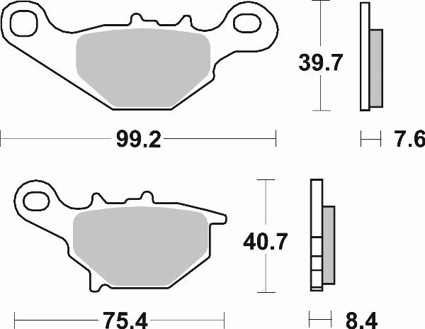 Brembo 07036 - Гальмівні колодки, дискові гальма autocars.com.ua