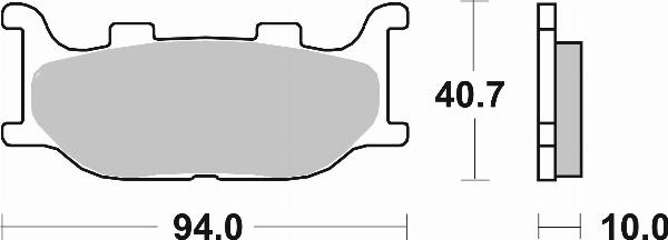Brembo 07042XS - Гальмівні колодки, дискові гальма autocars.com.ua