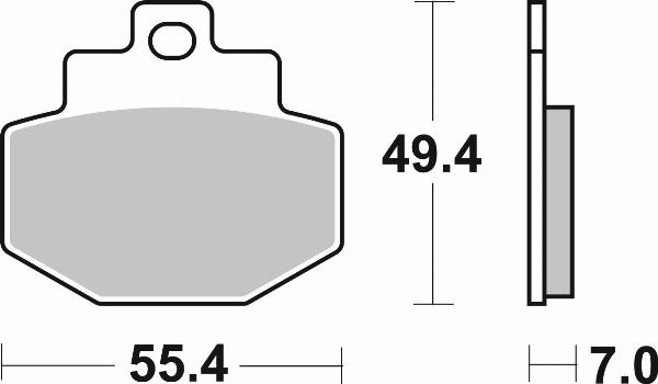 Brembo 07047 - Гальмівні колодки, дискові гальма autocars.com.ua