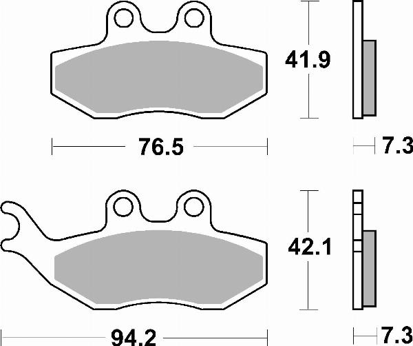 Brembo 07049 - Гальмівні колодки, дискові гальма autocars.com.ua