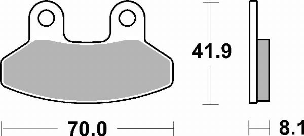 Brembo 07062 - Гальмівні колодки, дискові гальма autocars.com.ua