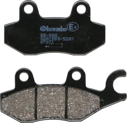 Brembo 07071 - Гальмівні колодки, дискові гальма autocars.com.ua