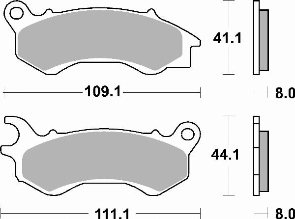 Brembo 07090 - Гальмівні колодки, дискові гальма autocars.com.ua
