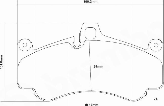 Brembo 07.B314.17 - Комплект высокоэффективных тормозных колодок autodnr.net