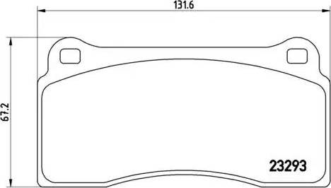 Brembo 07.B314.30 - Комплект високоефективних гальмівних колодок autocars.com.ua