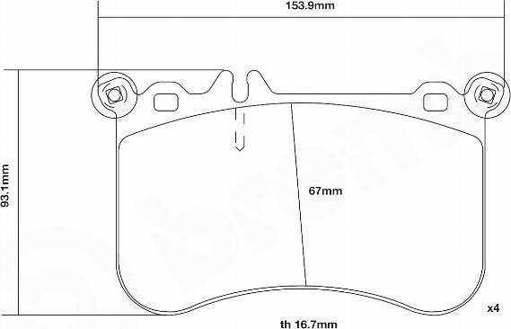 Brembo 07.B314.94 - Комплект високоефективних гальмівних колодок autocars.com.ua