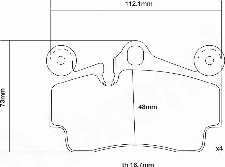 Brembo 07.B315.16 - Комплект высокоэффективных тормозных колодок autodnr.net