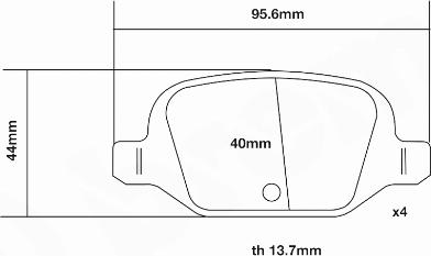 Brembo 07.B315.30 - Комплект высокоэффективных тормозных колодок autodnr.net