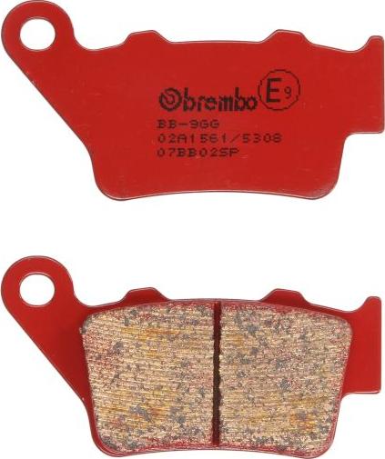 Brembo 07BB02SP - Гальмівні колодки, дискові гальма autocars.com.ua