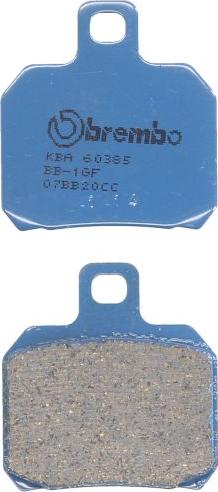 Brembo 07BB20CC - Гальмівні колодки, дискові гальма autocars.com.ua