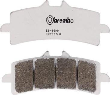 Brembo 07BB37LA - Гальмівні колодки, дискові гальма autocars.com.ua