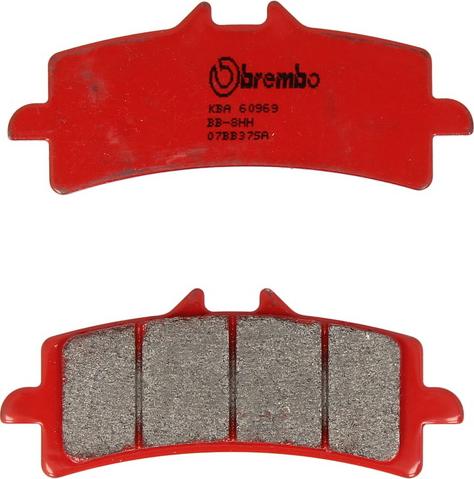 Brembo 07BB37SA - Гальмівні колодки, дискові гальма autocars.com.ua