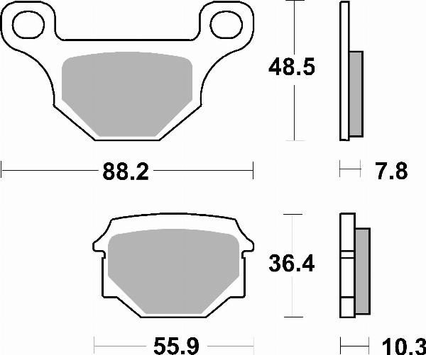 Brembo 07GR09CC - Гальмівні колодки, дискові гальма autocars.com.ua