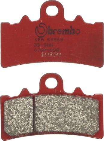 Brembo 07GR18SA - Гальмівні колодки, дискові гальма autocars.com.ua