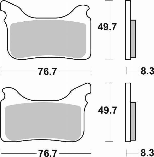 Brembo 07GR75SX - Гальмівні колодки, дискові гальма autocars.com.ua