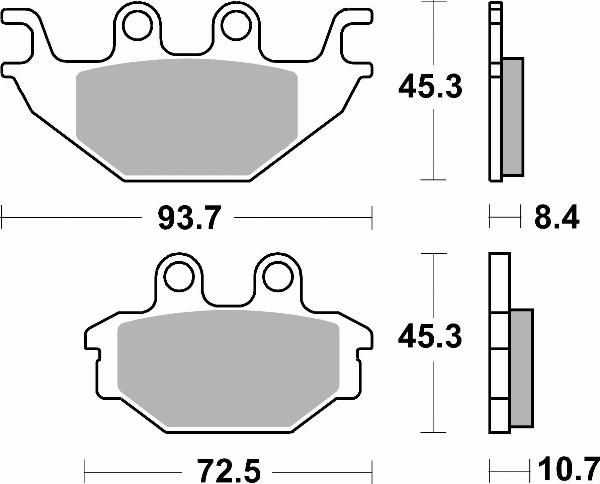 Brembo 07GR81SP - Гальмівні колодки, дискові гальма autocars.com.ua