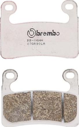 Brembo 07GR90LA - Гальмівні колодки, дискові гальма autocars.com.ua