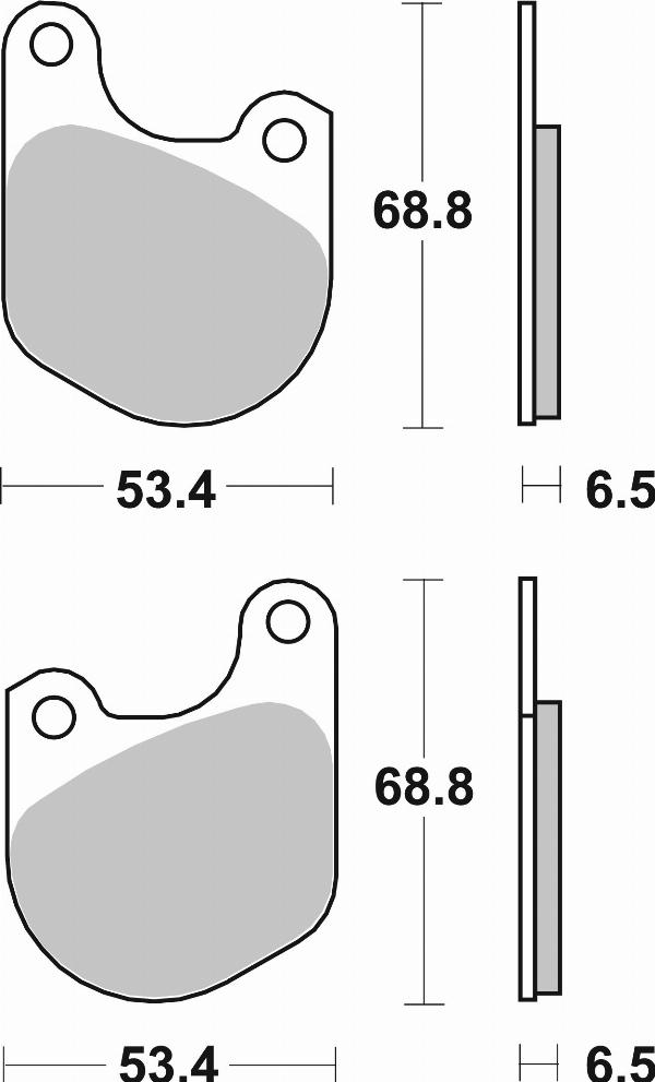 Brembo 07HD0202 - Гальмівні колодки, дискові гальма autocars.com.ua