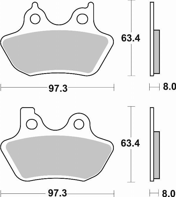 Brembo 07HD16SA - Гальмівні колодки, дискові гальма autocars.com.ua