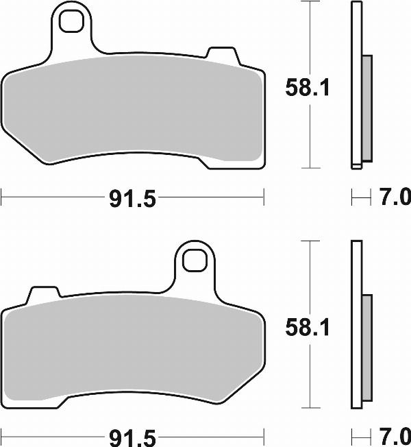 Brembo 07HD17SA - Гальмівні колодки, дискові гальма autocars.com.ua