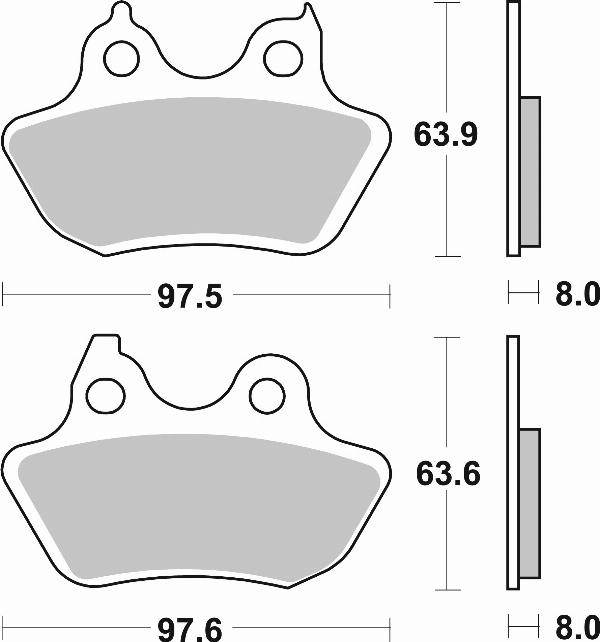 Brembo 07HD18SP - Гальмівні колодки, дискові гальма autocars.com.ua