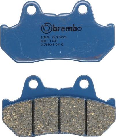 Brembo 07HO1010 - Гальмівні колодки, дискові гальма autocars.com.ua