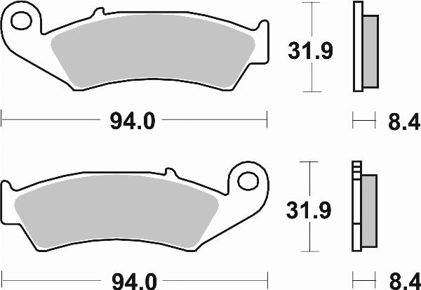 Brembo 07HO29SP - Гальмівні колодки, дискові гальма autocars.com.ua