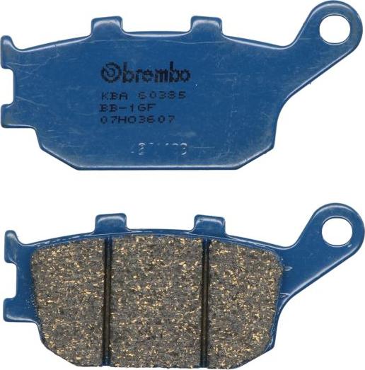 Brembo 07HO3607 - Гальмівні колодки, дискові гальма autocars.com.ua