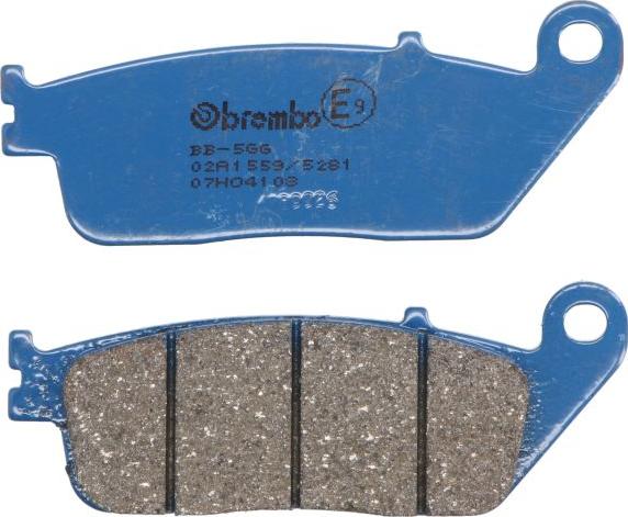 Brembo 07HO4108 - Гальмівні колодки, дискові гальма autocars.com.ua