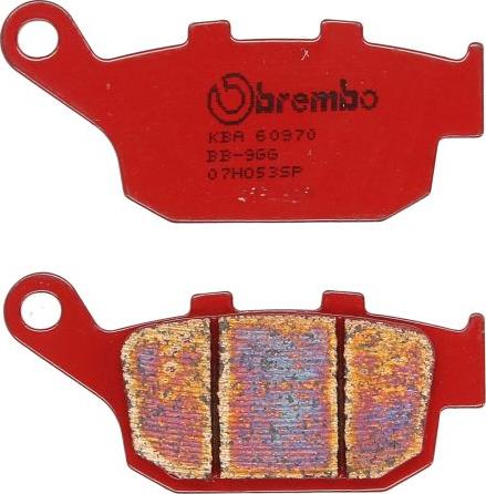 Brembo 07HO53SP - Гальмівні колодки, дискові гальма autocars.com.ua
