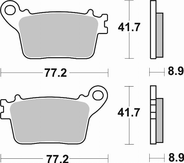 Brembo 07HO59SP - Гальмівні колодки, дискові гальма autocars.com.ua
