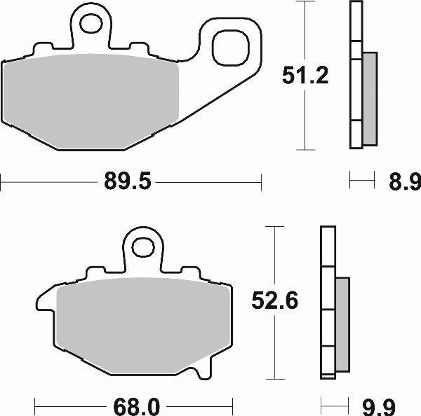 Brembo 07KA16SP - Гальмівні колодки, дискові гальма autocars.com.ua